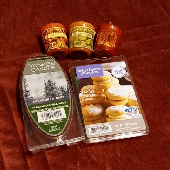 Yankee candles & wax melts